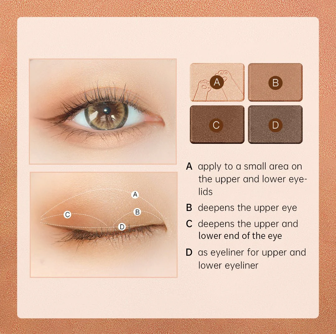 Autumn And Winter Tipsy Kitty Eyeshadow Quad - Image 4