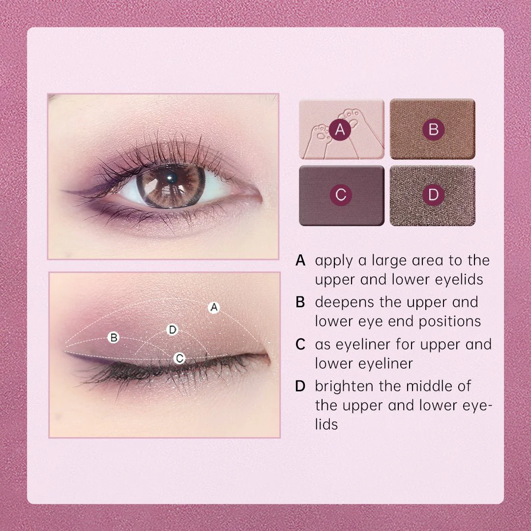 Autumn And Winter Tipsy Kitty Eyeshadow Quad - Image 8