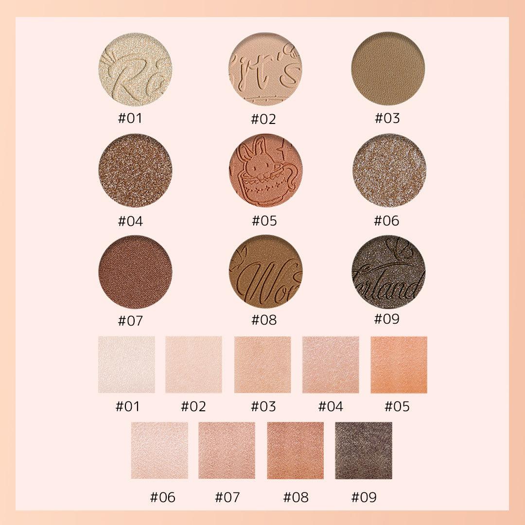 Nine-Color Stunning Crystal Eyeshadow Palette - Image 10