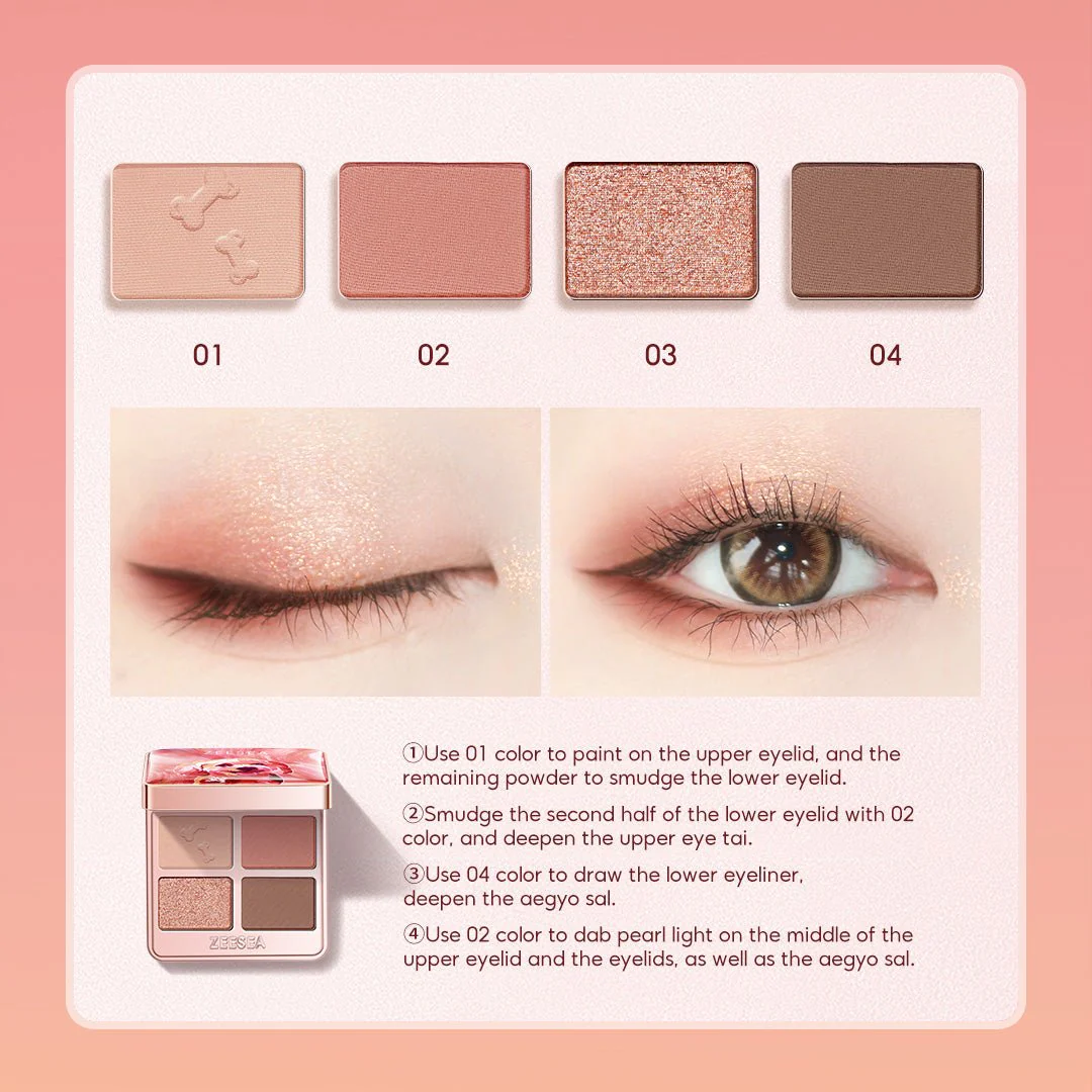 Tipsy Kitty Eyeshadow Quad - Image 19