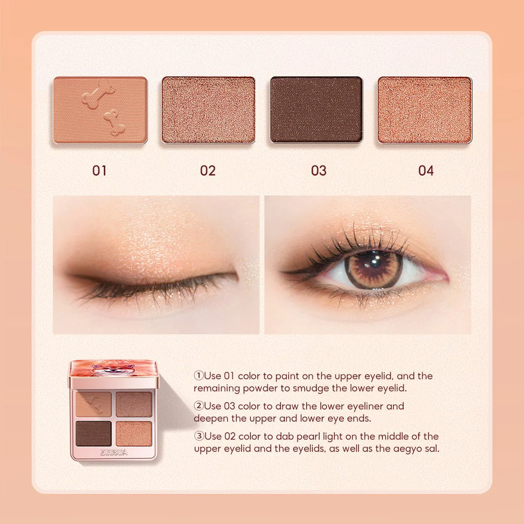 Tipsy Kitty Eyeshadow Quad - Image 21