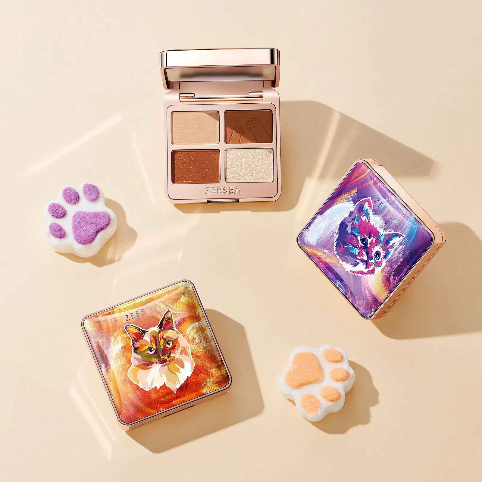 Tipsy Kitty Eyeshadow Quad - Image 3